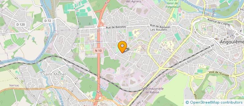 localisation de l'entreprise CIE LES PITRES CHARENTAIS à ANGOULEME