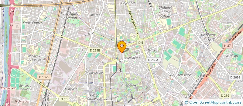 localisation de l'entreprise CIE MADIOR  GRENOBLE