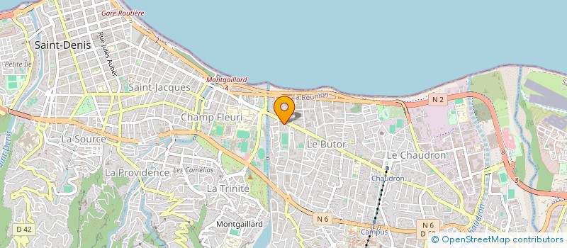 localisation de l'entreprise CIE MALOYA DANN KOR  SAINT-DENIS