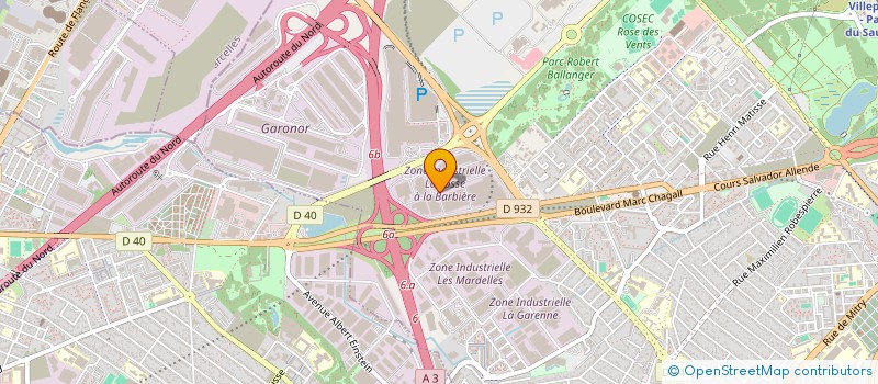 localisation de l'entreprise CIE MARITIME GENERALE TRANSIT INTERNATIO à AULNAY-SOUS-BOIS