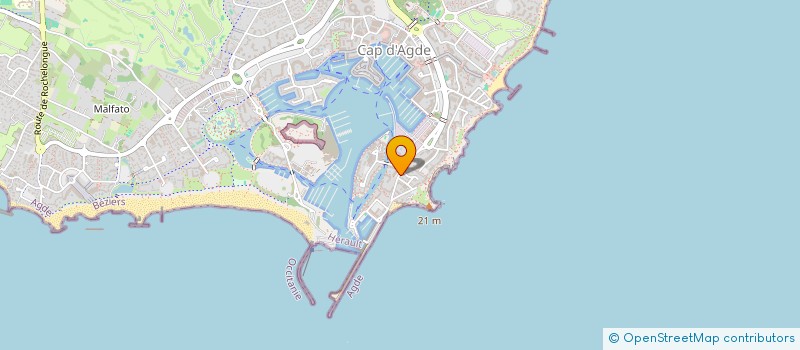 localisation de l'entreprise CIE MEDITERRANEENNE DE L'IMMOBILIER  AGDE