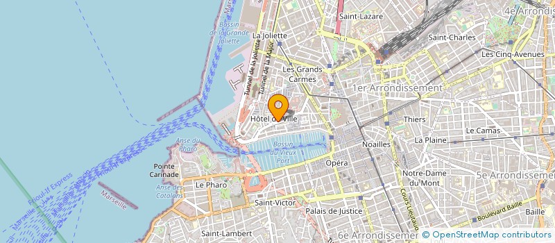 localisation de l'entreprise CIE MESSAGERIES MARITIMES à MARSEILLE