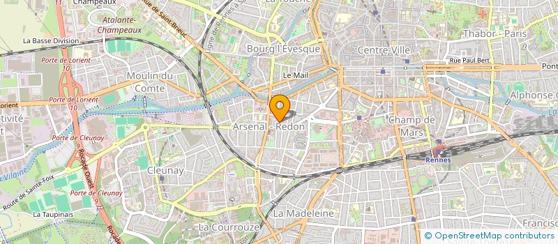 localisation de l'entreprise CIE MIRANDA ET MOI  RENNES