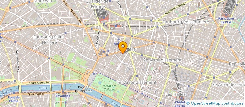 localisation de l'entreprise CIE NATIONALE EXPERTS IMMOBILIERS à PARIS