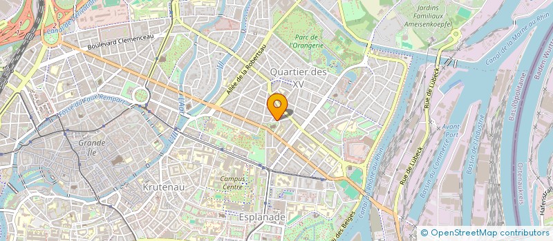 localisation de l'entreprise CIE NATIONALE PRESTATIONS INDUSTRIELLES à STRASBOURG