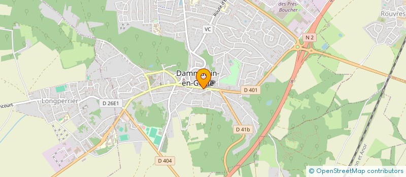 localisation de l'entreprise CIE NOUVELLE CONSTRUCTION RENOVATION à DAMMARTIN-EN-GOELE