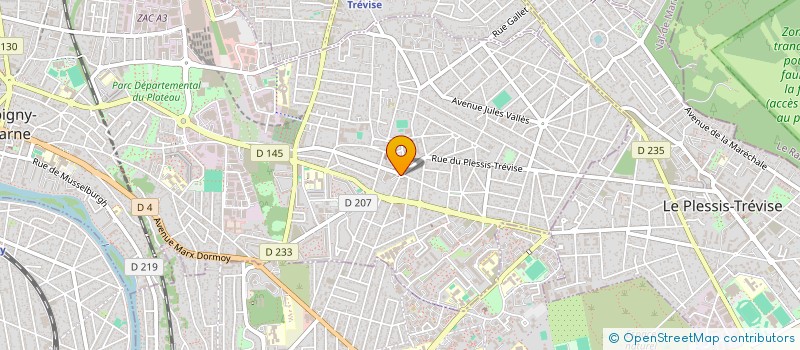 localisation de l'entreprise CIE PAIN D ORGE THEATRE DE CHAMPIGNY  SAINT-LAURS