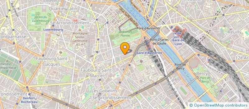 localisation de l'entreprise CIE PANDORA à PARIS