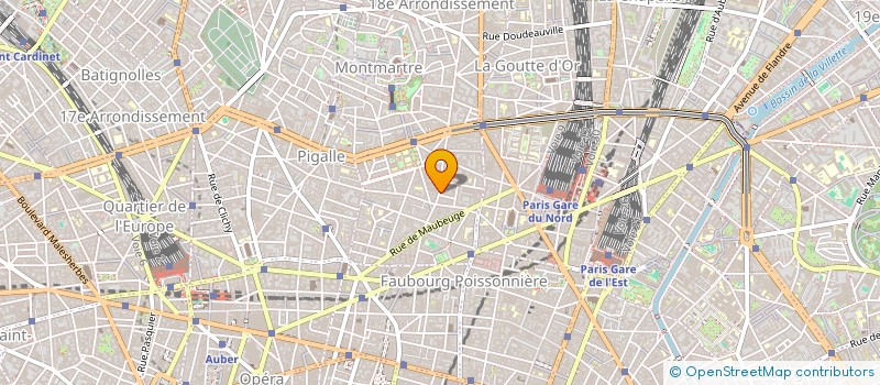 localisation de l'entreprise CIE PARISIENNE DE FILMS à PARIS