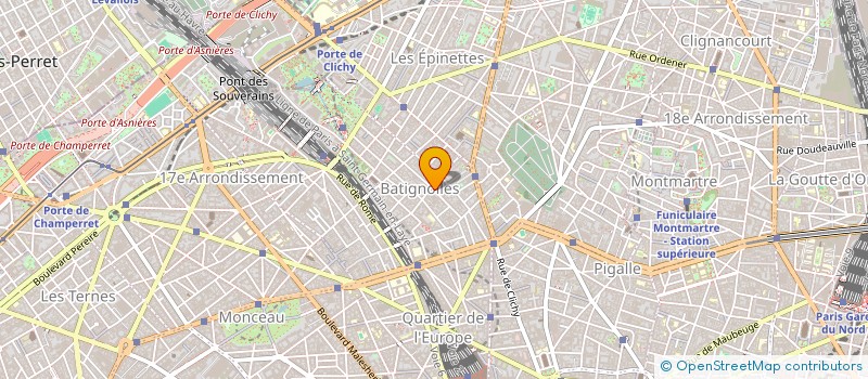 localisation de l'entreprise CIE PERMIS DE CONSTRUIRE  PARIS