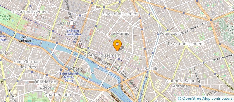 localisation de l'entreprise CIE PHILIPPE WIART  PARIS