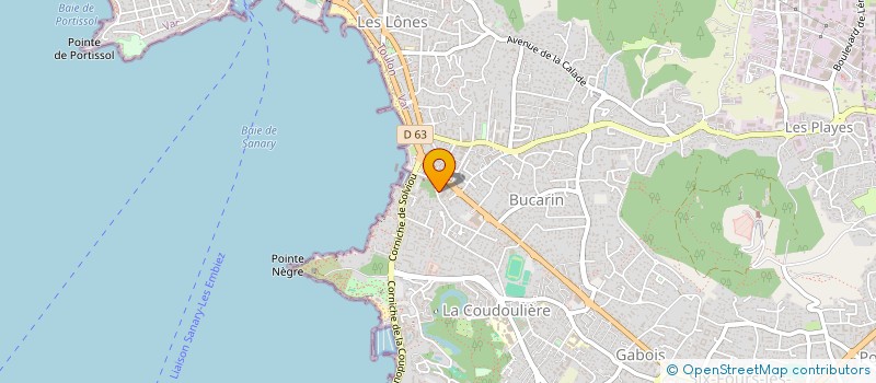 localisation de l'entreprise CIE PHOANIX  SIX-FOURS-LES-PLAGES