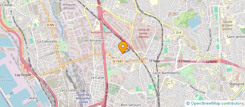 localisation de l'entreprise CIE PHOCEENNE DISTRIBUTION STOCK à MARSEILLE 14EME