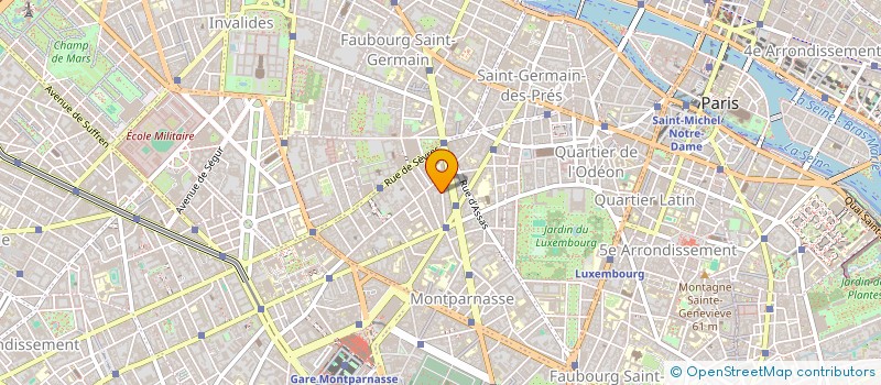 localisation de l'entreprise CIE PRETRES ST SULPICE à PARIS