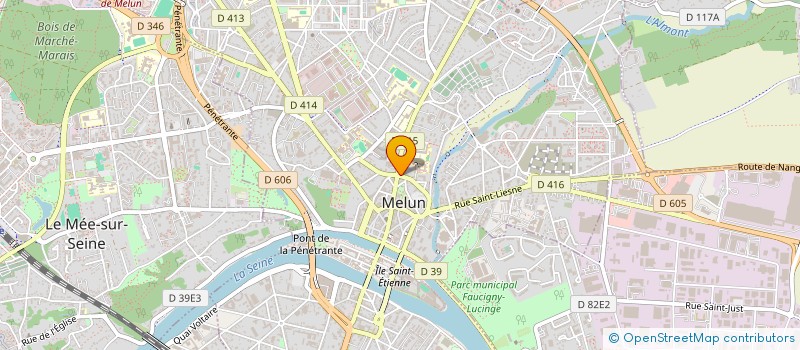 localisation de l'entreprise CIE PRIVEE RECHERC DEMARQ INCONU PROTECT à MELUN