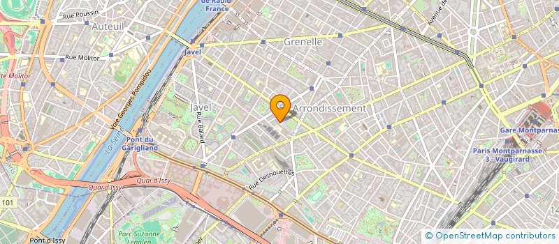 localisation de l'entreprise CIE RECHERCH CREAT ARTIST PARIS  PARIS
