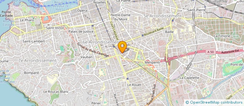 localisation de l'entreprise CIE REGIONALE COMMISSAIRES AUX COMPTES à MARSEILLE