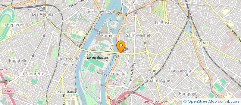 localisation de l'entreprise CIE REGLE COMMISSAIRES COMPTES à TOULOUSE