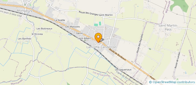 localisation de l'entreprise CIE RUE BARREE  PUYBARBAN