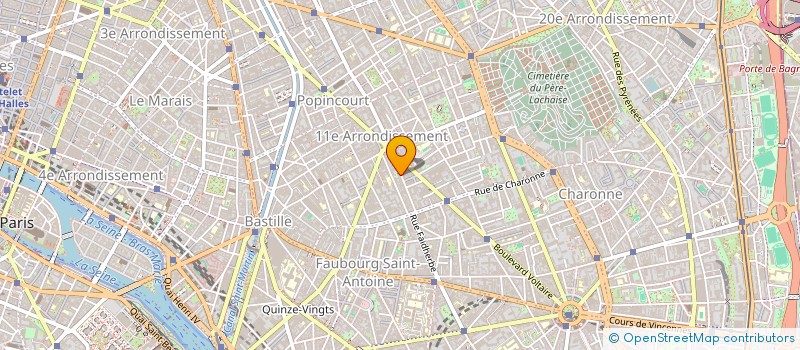 localisation de l'entreprise CIE SAADIA SOUYAH  PARIS