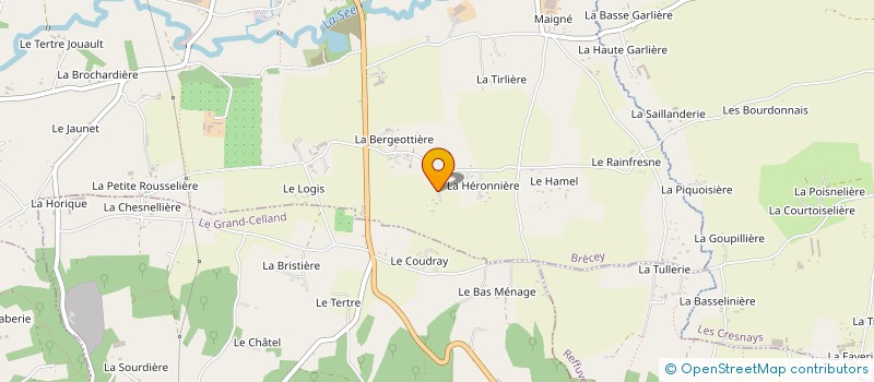 localisation de l'entreprise CIE SANDRONE ET ARTIFICES  BRECEY