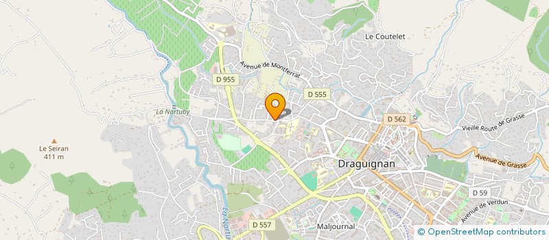 localisation de l'entreprise CIE SEPTEMBRE à DRAGUIGNAN