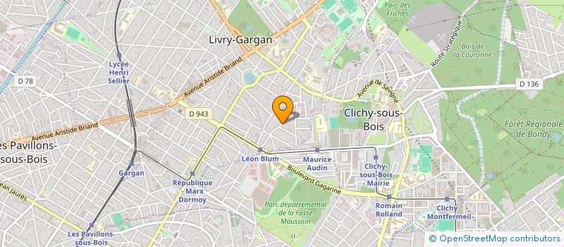 localisation de l'entreprise CIE SEVIGNE à LIVRY-GARGAN