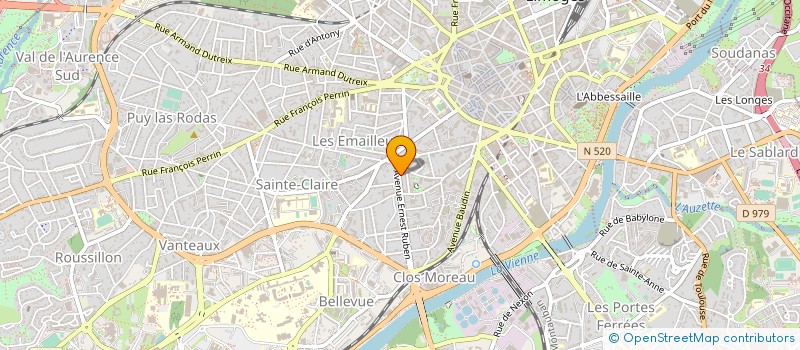 localisation de l'entreprise CIE SILOE à TULLE