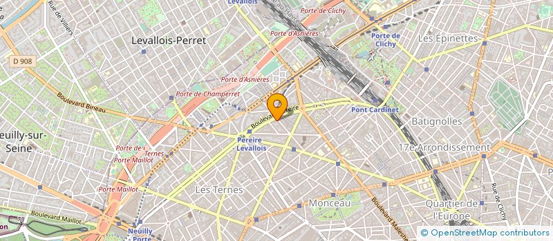 localisation de l'entreprise CIE STEPHANOISE TRAIT SURFACE à PARIS