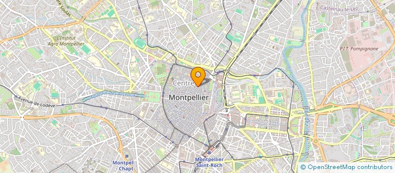 localisation de l'entreprise CIE STROPHE à MONTPELLIER
