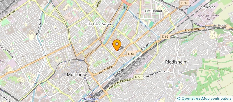 localisation de l'entreprise CIE T OCCUPE PAS DU CHAPEAU DE LA GAMINE  MULHOUSE