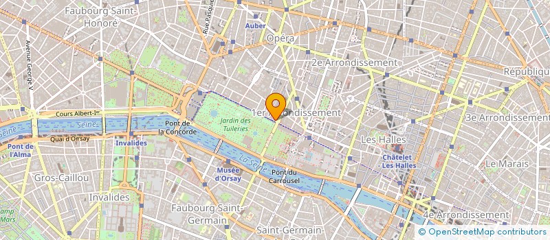 localisation de l'entreprise CIE TECH ETUD INGENIERI GEST à PARIS