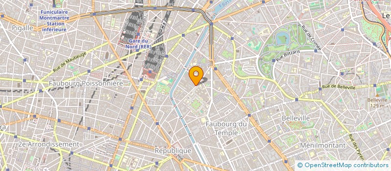 localisation de l'entreprise CIE THEATRALE DES LUTHIERS  PARIS