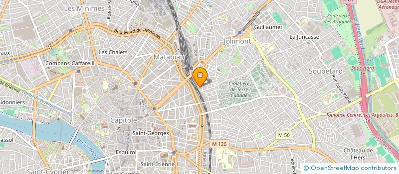 localisation de l'entreprise CIE THEATRE D'IMAGE(S) à TOULOUSE