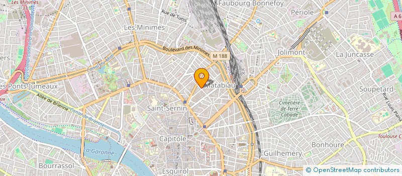 localisation de l'entreprise CIE TOULOUSAINE SECURITE ET GARDIENNAGE à TOULOUSE