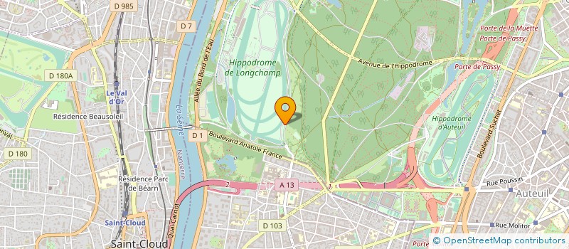 localisation de l'entreprise CIE TRANSPORTS FINANCIERE ET IMMOBILIERE à PARIS