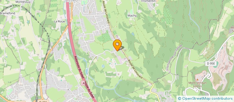 localisation de l'entreprise CIE TROMBONE A COULISSE  LISSIEU