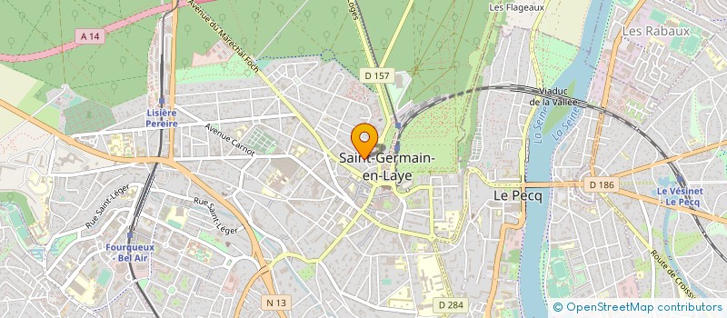 localisation de l'entreprise CIE TSHANGS-PA  SAINT-GERMAIN-EN-LAYE