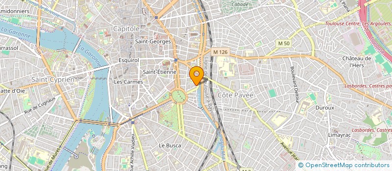 localisation de l'entreprise CIE TWO  TOULOUSE