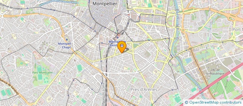 localisation de l'entreprise CIE V 2 SCHNEIDER à MONTPELLIER