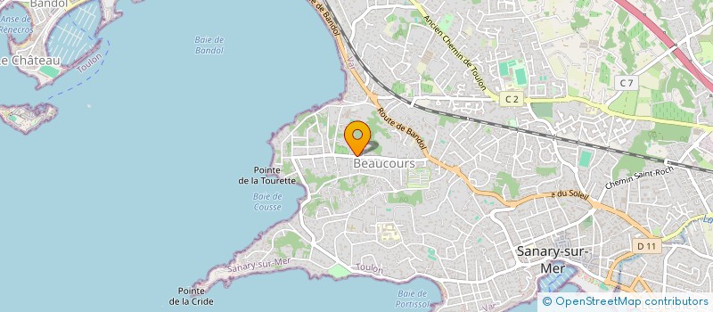 localisation de l'entreprise CIE VAROISE PRODUIT ALIMENTAIRE COVAPRAL à SANARY-SUR-MER