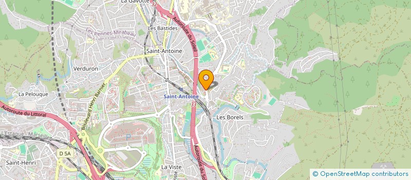 localisation de l'entreprise CIEL 2 à MARSEILLE