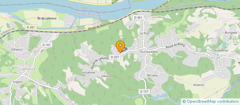 localisation de l'entreprise CIEL  URCUIT