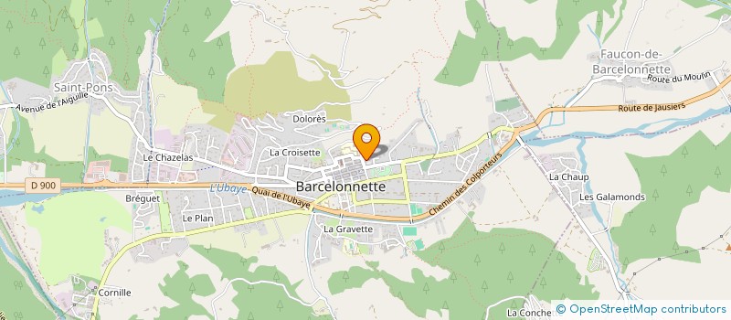 localisation de l'entreprise CIEL ARBRE ET TERRE à BARCELONNETTE