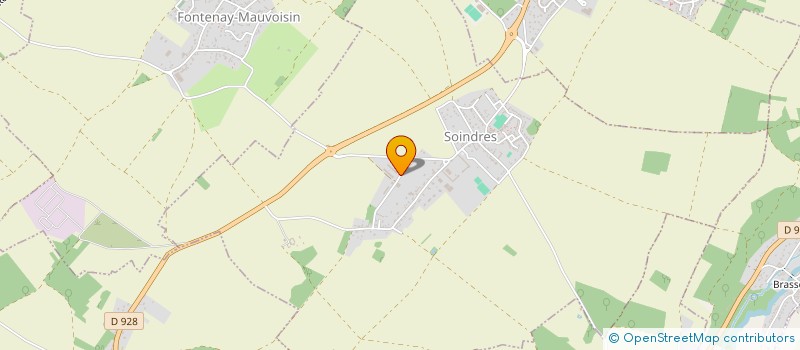 localisation de l'entreprise CIEL BATIMENT  SOINDRES