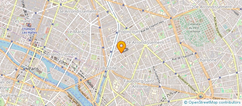 localisation de l'entreprise CIEL BLEU  PARIS