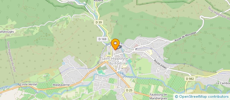 localisation de l'entreprise CIEL (COLLECTIF IMPROBABLE DES ECLAIREURS DE LANTERNES)  SAINT-HIPPOLYTE-DU-FORT