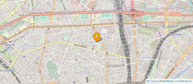 localisation de l'entreprise CIEL D'AFRIQUE  PARIS