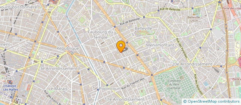 localisation de l'entreprise CIEL DE PARIS PRODUCTIONS  PARIS