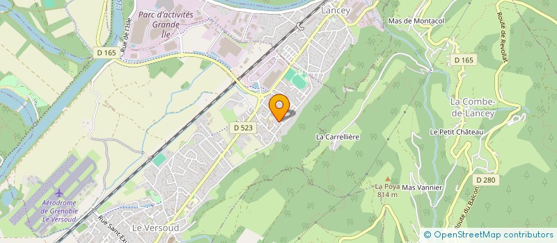 localisation de l'entreprise CIEL EN SCENE à LE VERSOUD